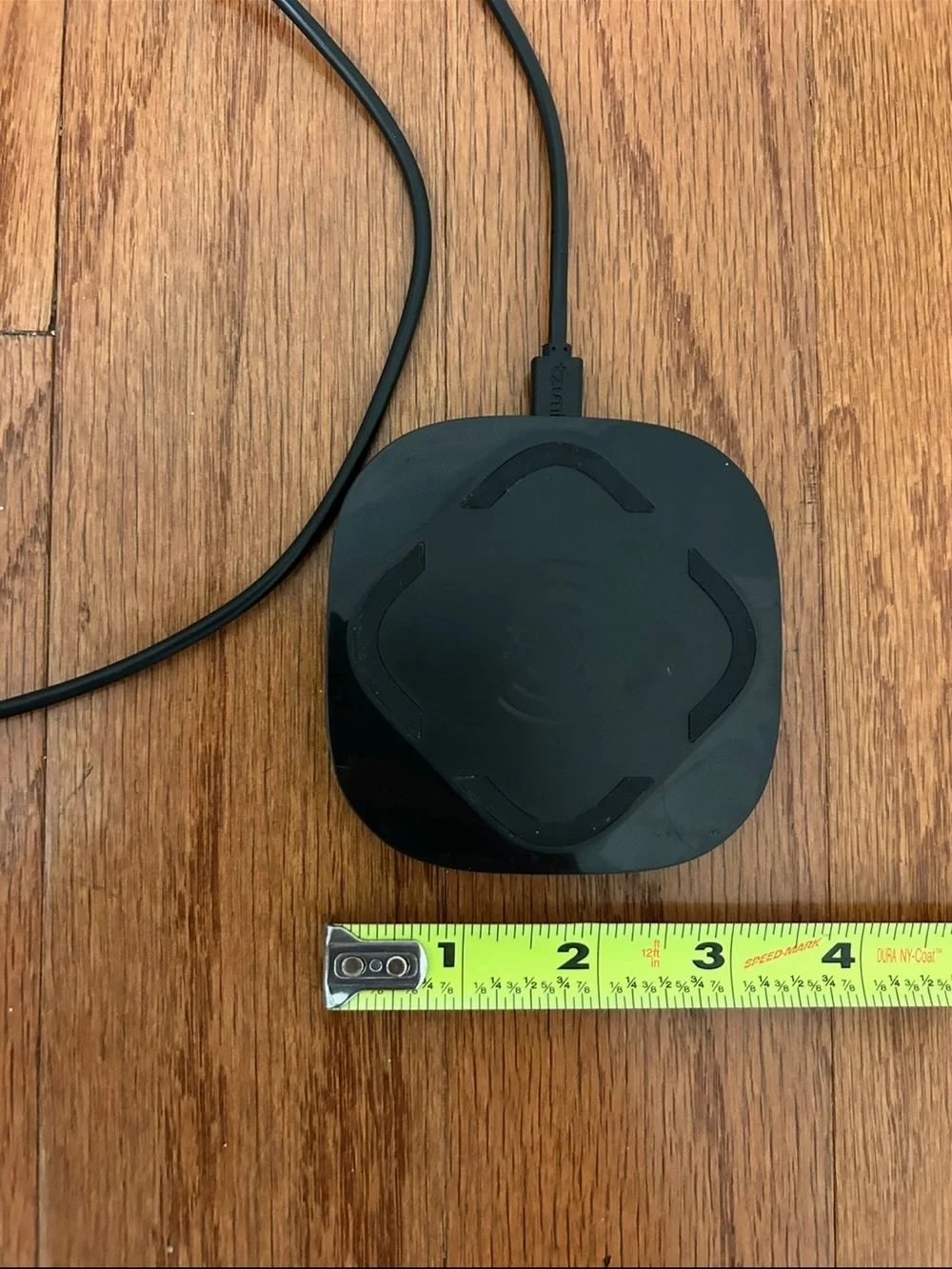Tzumi Fast Wireless Charging Pad — Black